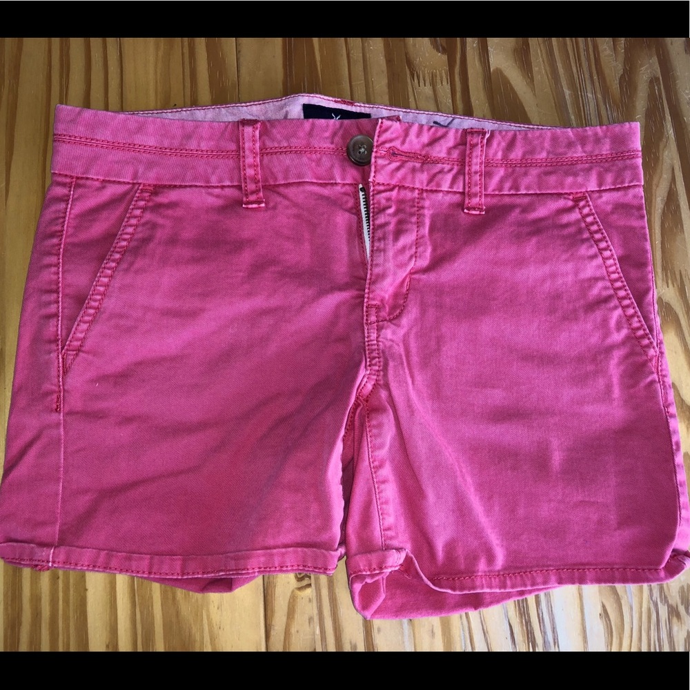 American eagle midi shorts